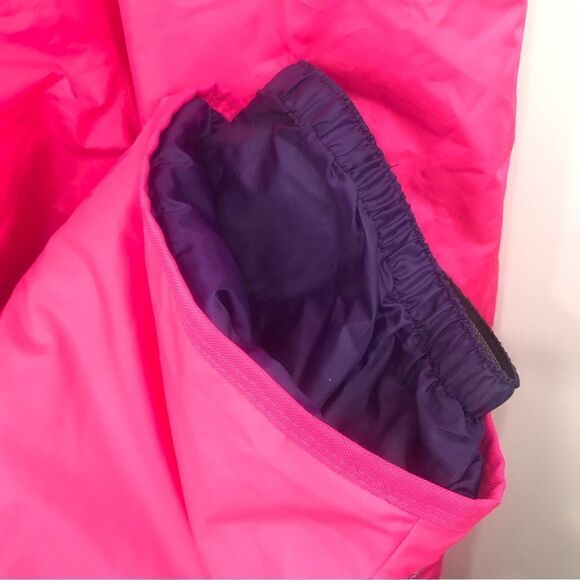 Champion Bright Pink Suspender Snow pants- New With Tags - Picture 11 of 15